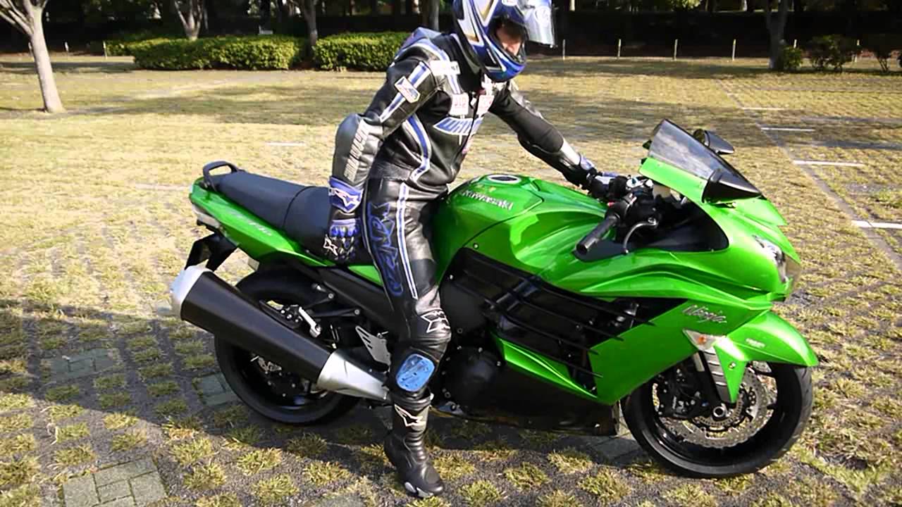 ZX-14R vs ZZR1400 vs HAYABUSA ライポジ編