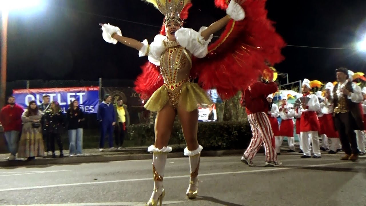 Costa de Prata ( Ovar ) @ Carnaval de Ovar 2025 - Desfile Noturno das Escolas de Samba de Ovar