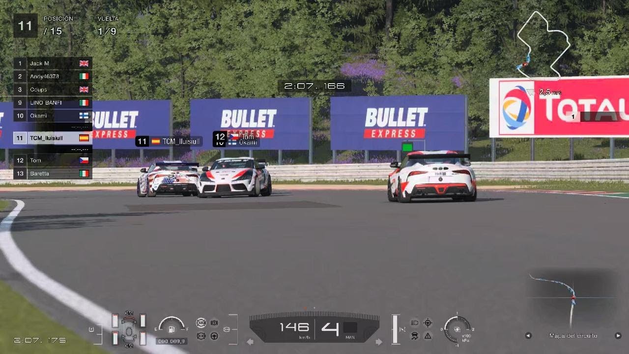 GT7 last to P1