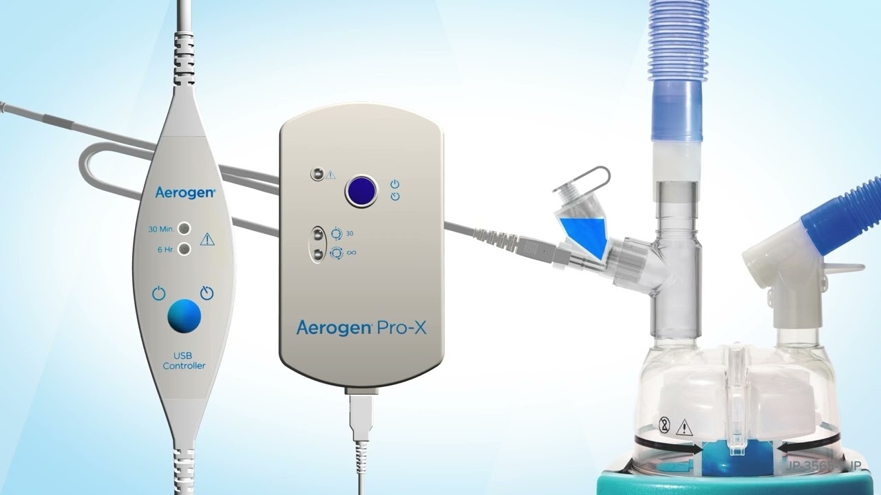 Aerogenセットアップビデオ　–　加温加湿器ドライサイド