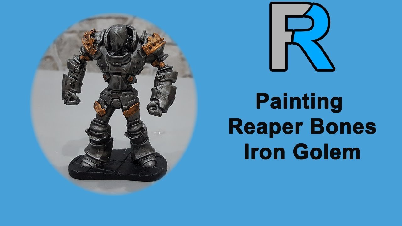 Painting Reaper Bones - Iron Golem