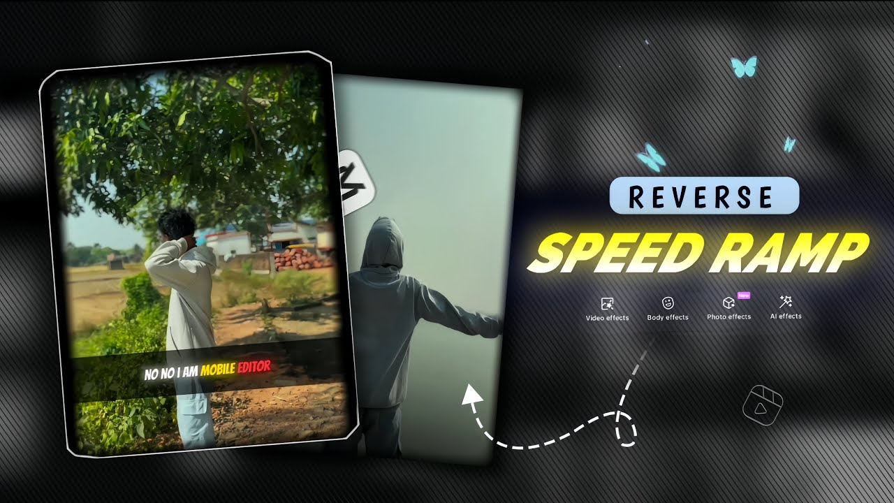 “INSANE REVERSE SPEED RAMP! ⚡ Smoothest Motion Effect for Viral Reels 🔥✨”