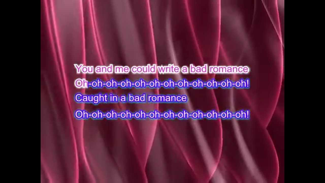 Lady Gaga Bad Romance Online KARAOKE