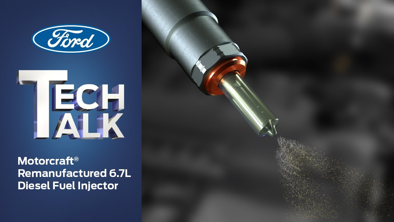 Motorcraft® Remanufactured 6.7L Diesel Fuel Injector | Ford Tech Talk