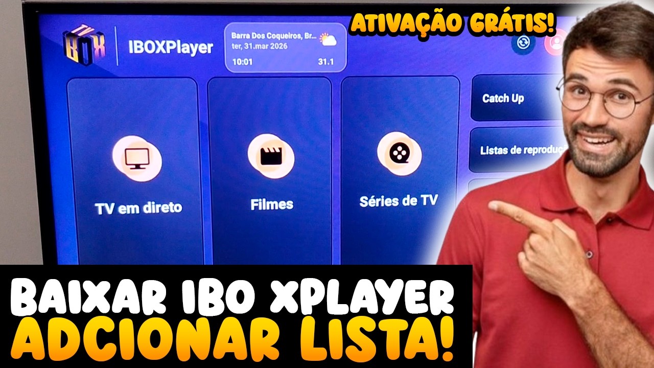 INSTALAR E ADCIONAR LISTA NO IBO XPLAYER! ATUALIZADO 2026