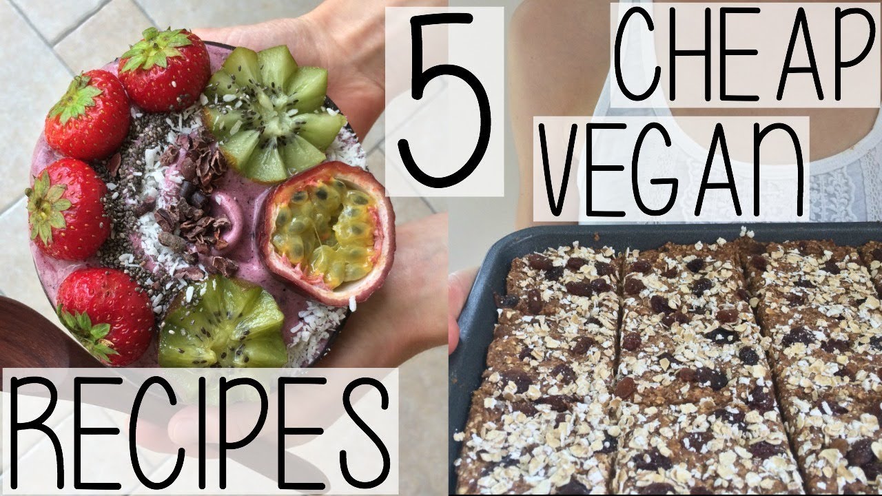 5 SIMPLE VEGAN RECIPES FOR UNI/COLLEGE STUDENTS | STUDENT BUDGET FRIENDLY (WITH PRICES)