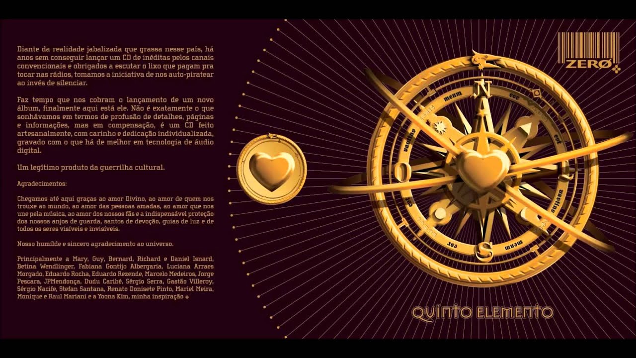 ZERØ - NEM TÃO LONGE, NEM TÃO PERTO - QUINTO ELEMENTO