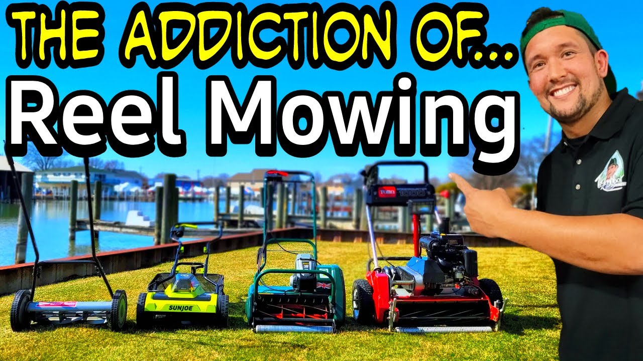 Beginner&rsquo;s Guide to Reel Mowing 🗂 Most common types of reel mowers (Manual, Battery, and Gas)