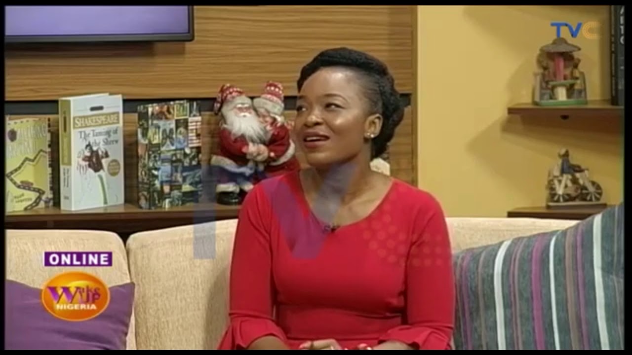 Founder of Her Network on TVC's Wake up Nigeria.