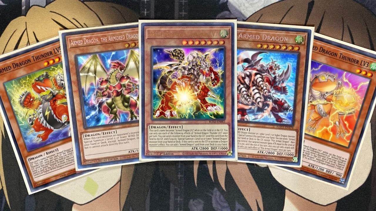 Мой обзор колоды Armed Dragon для Yu-Gi-Oh! после выхода Mega Tin 2022.