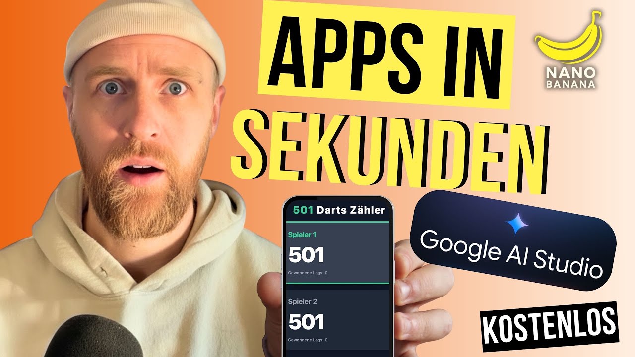 Diese Google-KI baut Webseiten & Apps in Sekunden (kostenlos!) 🤯