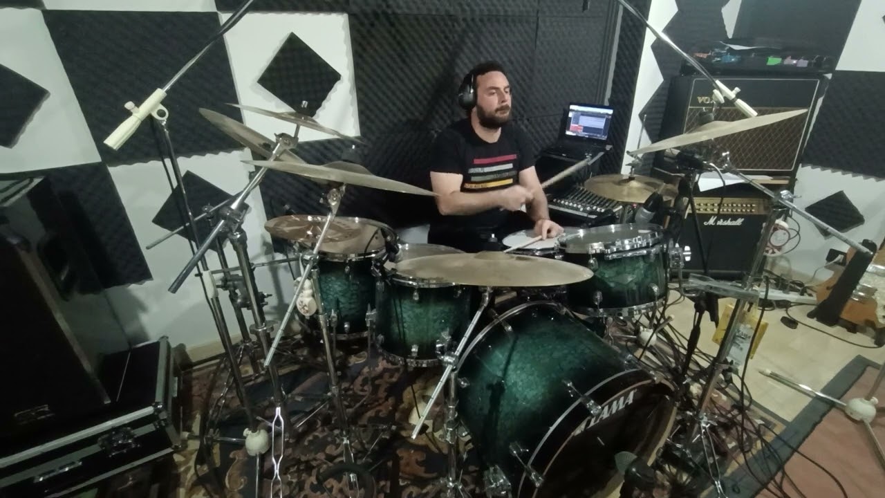 Skunk Anansie - Because of you - Drum cover (Jonnydrum)