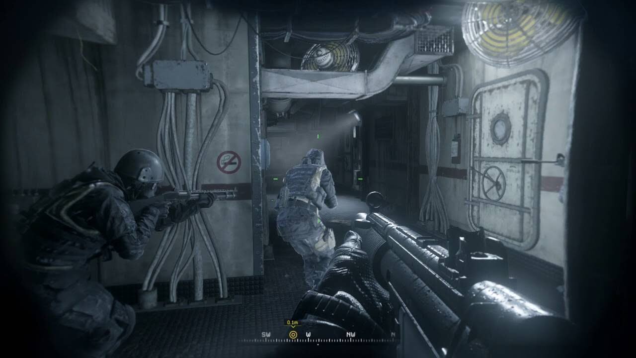 Call of Duty 4: Modern Warfare Remastered Story Mission Cargo Ship