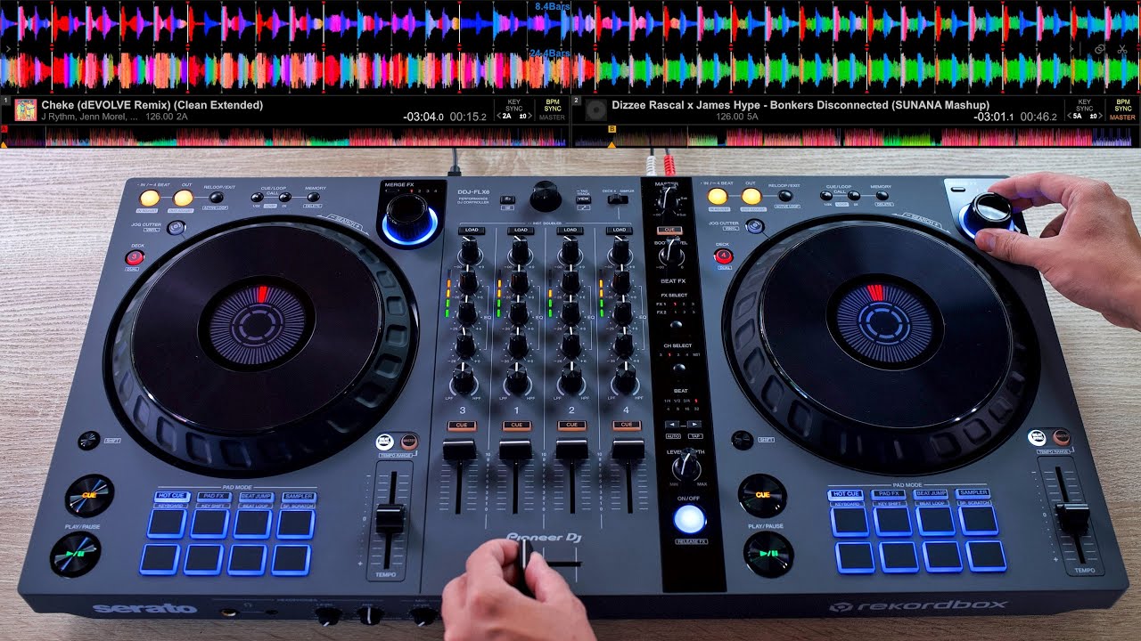 Pro DJ Does EPIC Mix on $650 DDJ-FLX6-GT!