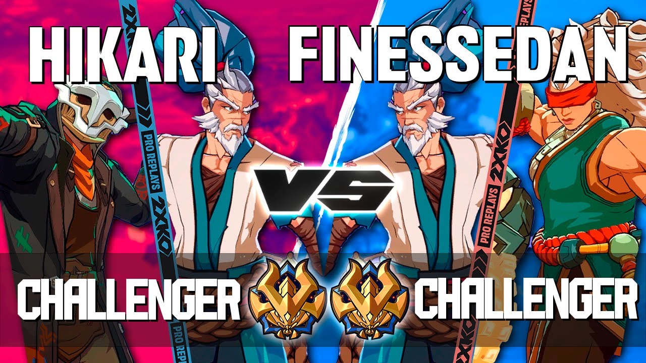 2XKO ▰ HIKARI (Yasuo-Ekko) vs FINESSEDAN (Yasuo-Illaoi) ▰ 2XKO Pro level replays