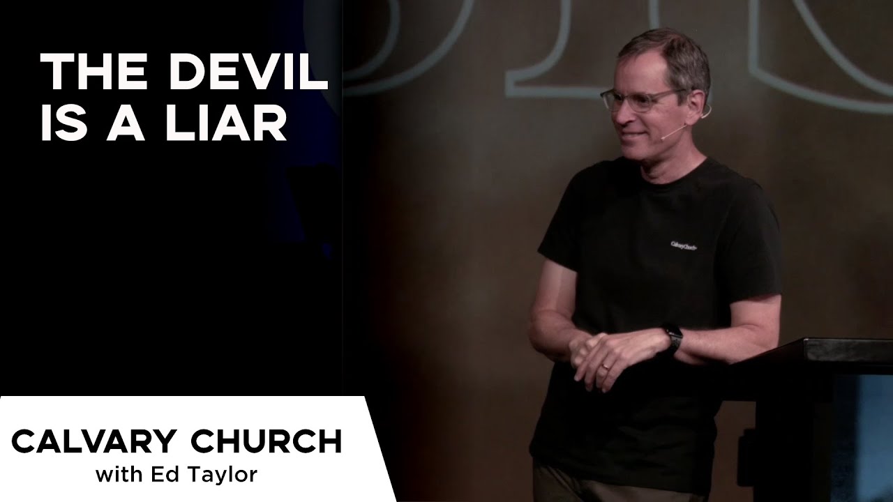 The Devil is A Liar - Genesis 3:1-8 - 10107