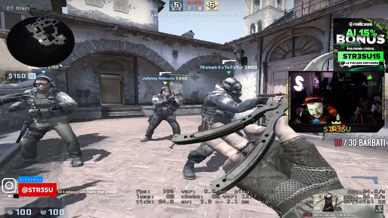 STR3SU CS:GO FUNNY MOMENTS (feat. me 😓) - 21 MAI 2021