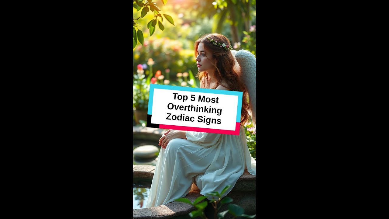 Top 5 Most Overthinking Zodiac Signs # #shorts