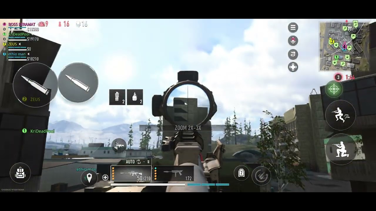 Warzone Mobile V 3.10 [Battle Royale - Quad] part 6 Gameplay 