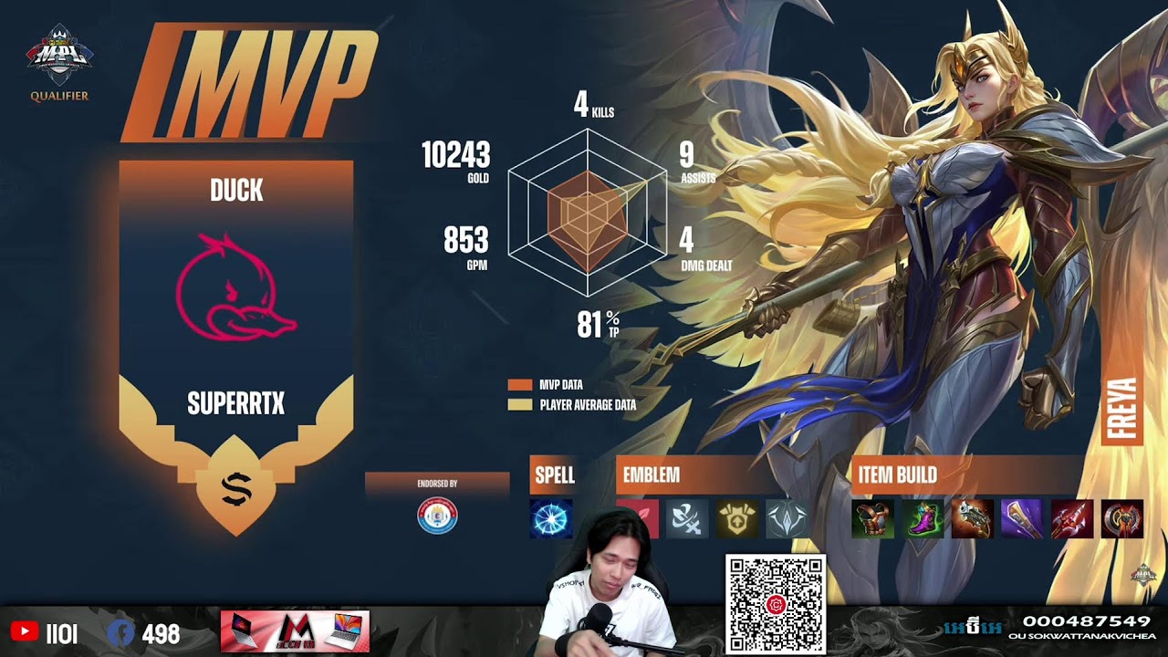 ផ្លូវទៅកាន់ MPL KH S10 : Duck Rice Esports vs ORIS Esports 🔥😤
