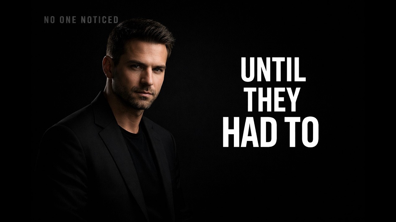 No One Noticed His Effort — Until They Had To