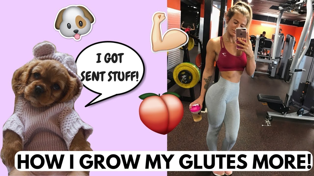 NEW BOOTY WORKOUT ROUTINE & My Puppy Got Sent Stuff!!