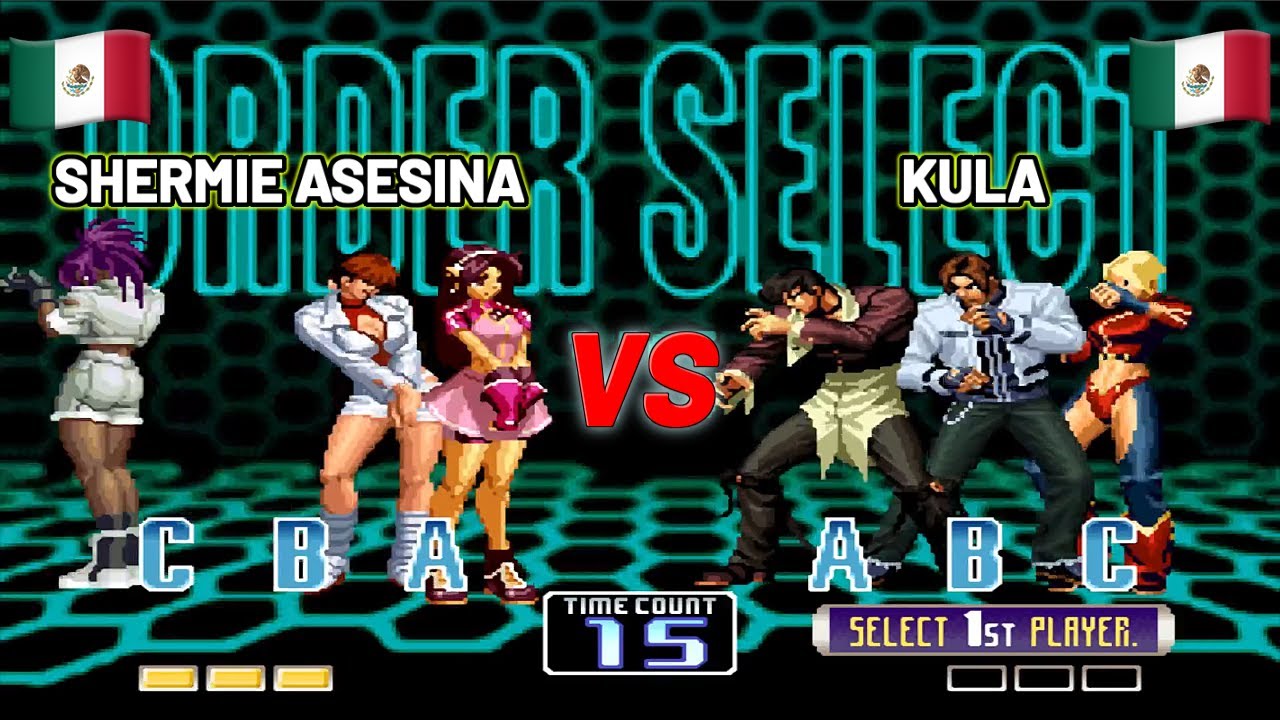 KOF 2002 - SHERMIE ASESINA vs KULA ⭐ La Bella SHERMIE VA CON TODO y Pone en APRIETOS a KULA