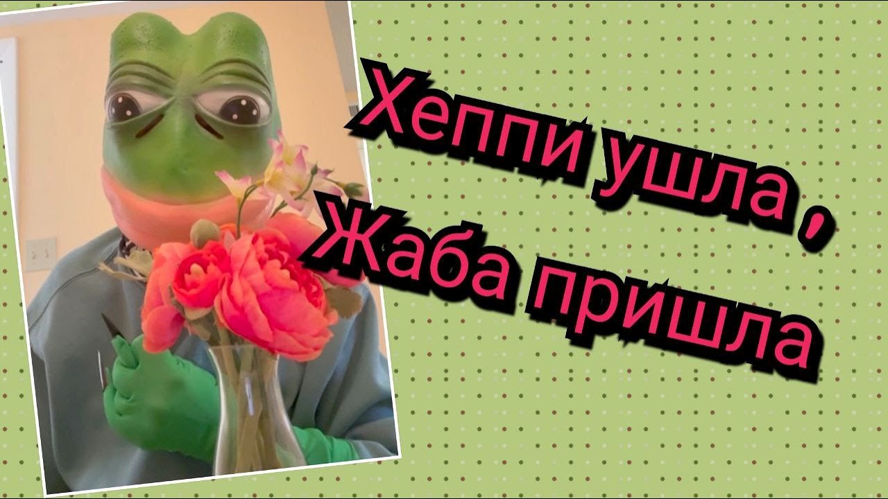 Хеппи ушла,Жаба пришла.+музыкальный привет