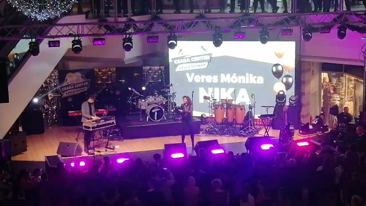 Veres Mónika  -  Mint a filmeken....Katona Klári dala, A Csaba Center 22. sz.napja(Békéscsaba-2023)