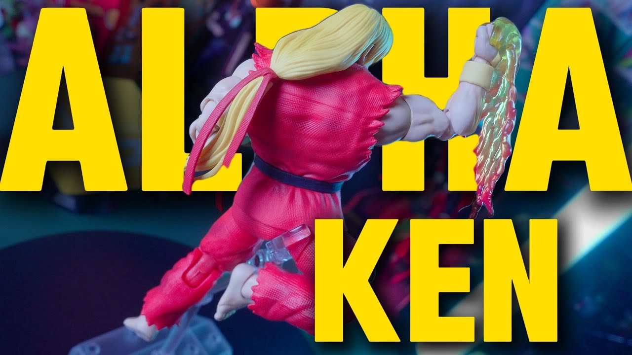 紅蓮格鬥王！ 曼把玩｜Ken/STORM ARENA/STREET FIGHTER ALPHA/UNBOXING/肯/快打旋風/開箱