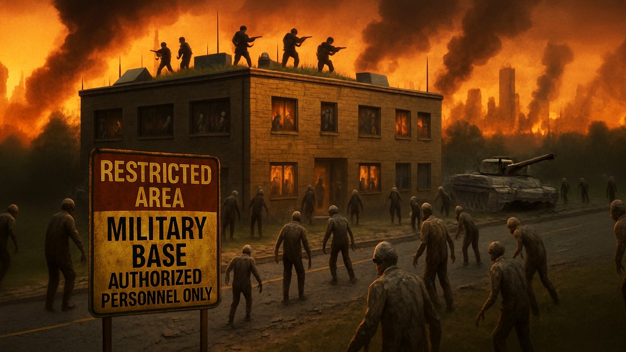 Could You Survive a Zombie Apocalypse on a Military Base