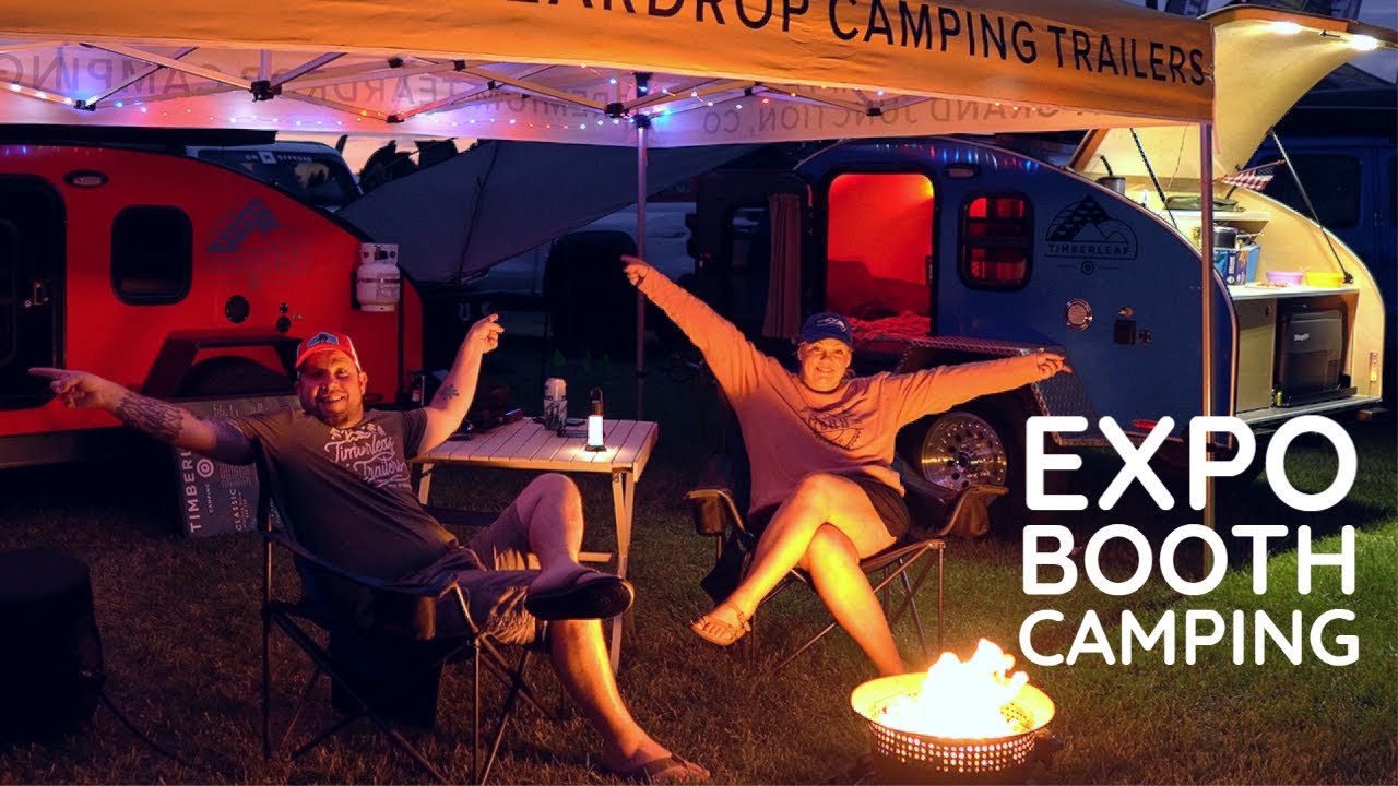 We Camped IN A BOOTH at Overland Expo PNW | Interesting Gear & Rigs at the Expo