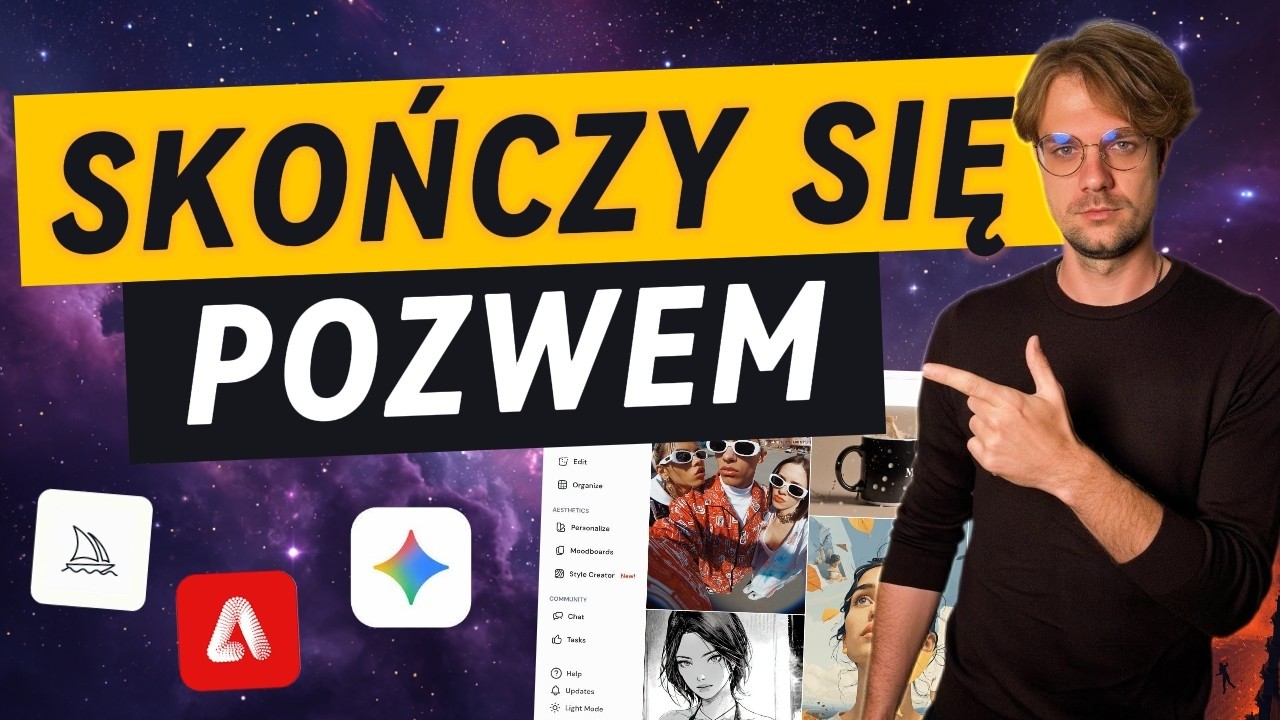 Nie publikuj zdjęć AI, zanim tego nie obejrzysz (Prawa autorskie w AI)