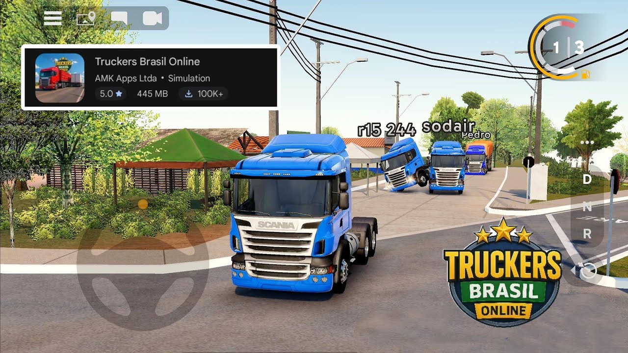 Truckers Brasil Online - First Look Gameplay 