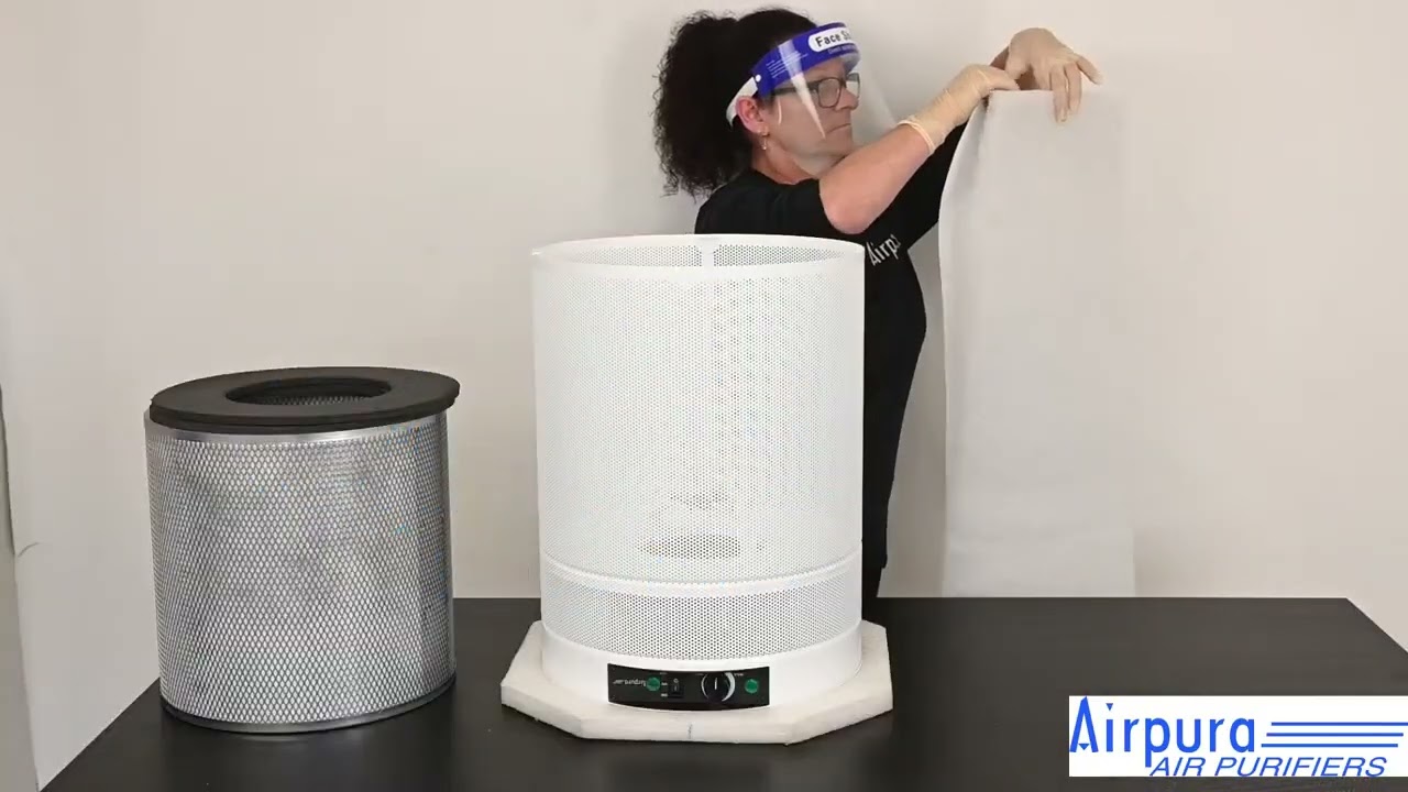 How to Change your Filters on the Airpura UV600 air purifier
