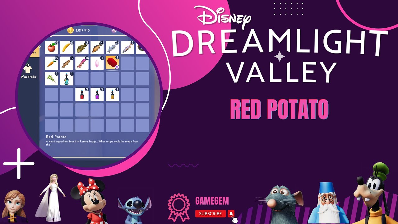 C&oacute;mo completar la patata roja