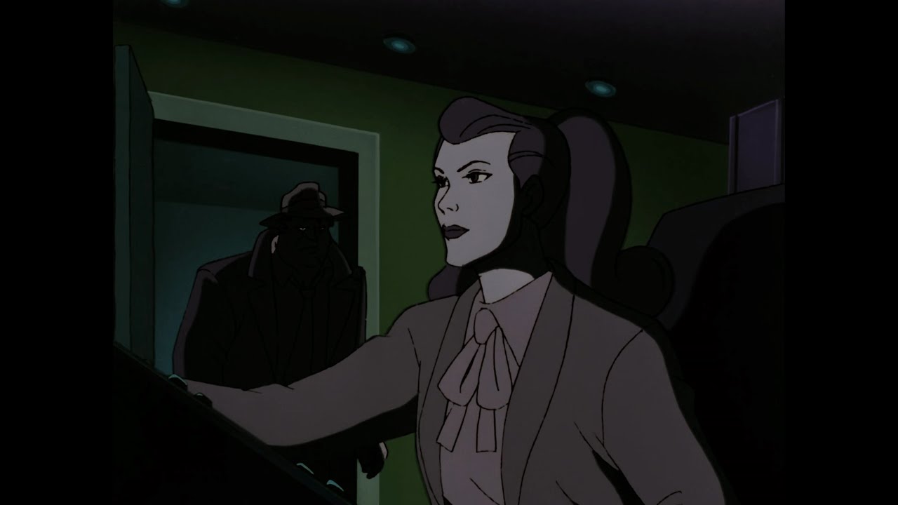 Harvey Bullock asks Summer Gleason for Help in Batman: The Animated Series