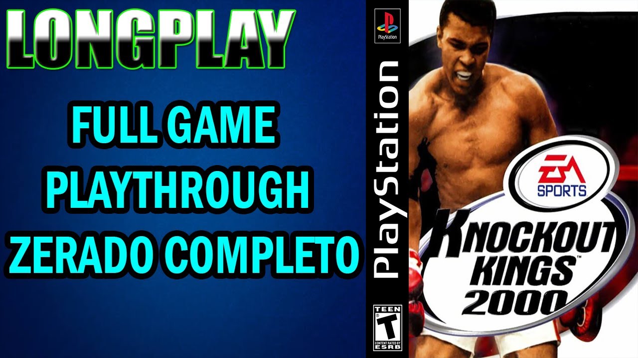 Longplay Knockout Kings 2000 [PS1] Full Game Playthrough Zerado Completo