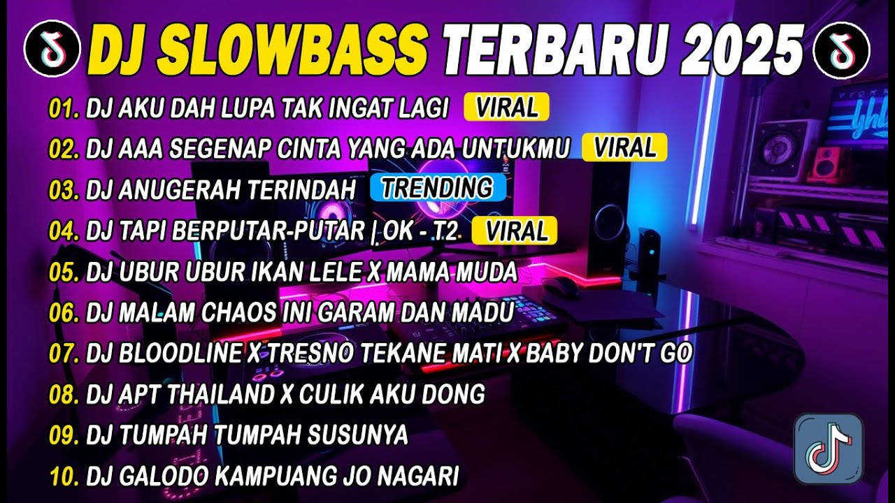 DJ SLOWBASS TERBARU 2025 🎵 DJ GARA GARA SEBOTOL MINUMAN 🎵 SALAHMU SENDIRI KINI SETELAH TEMUKAN DIA