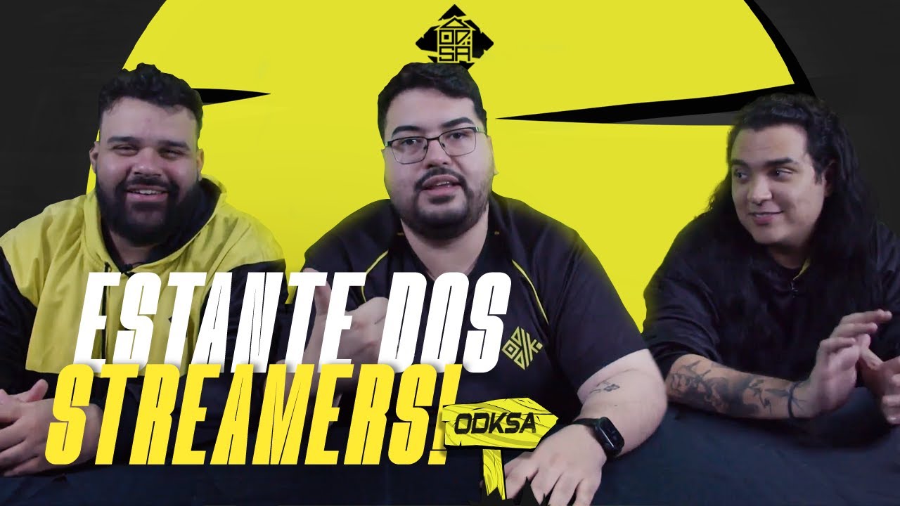 ESTANTE dos Streamers! | Novo quadro na #ODKASA 🏚️ (TIERLIST DOS STREAMERS)
