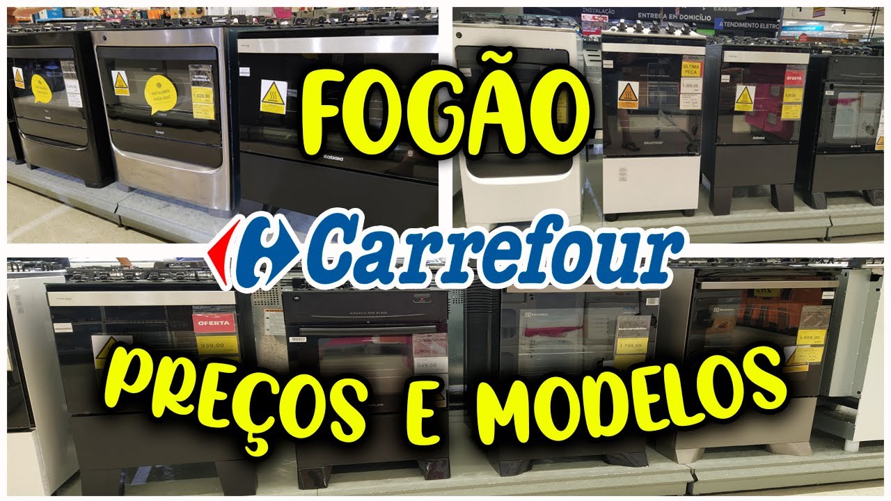 PREÇO DE FOGÃO NO CARREFOUR | PROMOÇÃO