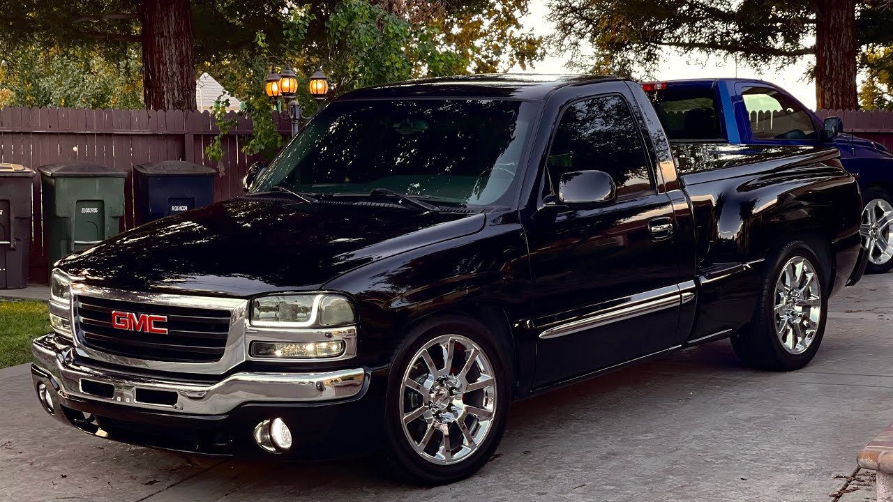 Чистый GMC Sierra Stepside 2004 года выпуска, NBS RCSB
