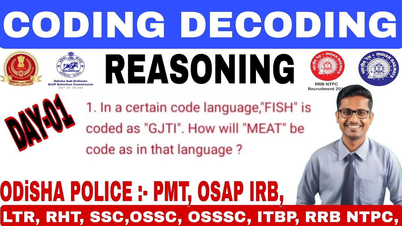 Reasoning for all competitive exam || Basic reasoning for odisha exam || Reasoning by bikash sir ||