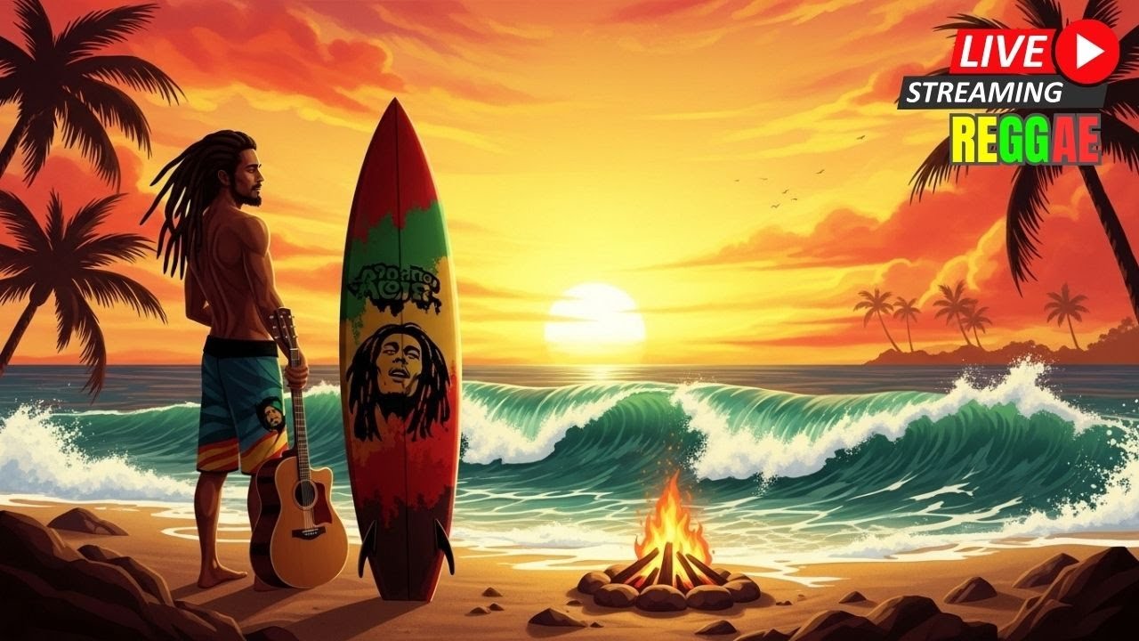 Smooth Reggae Music for Stress Relief and Positive Energy