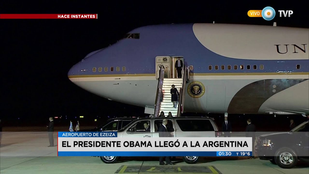 Visión 7 - El presidente Obama llegó a la Argentina