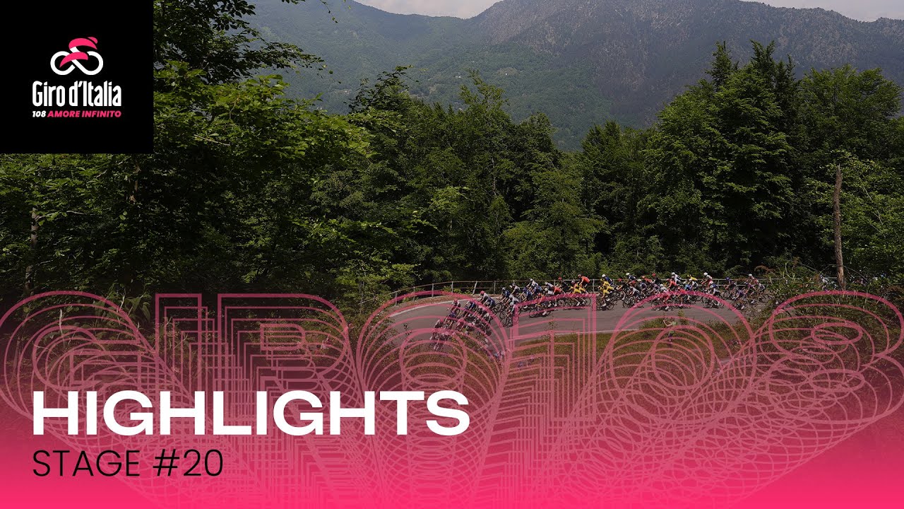 Giro d'Italia 2025 | Stage 20: Highlights