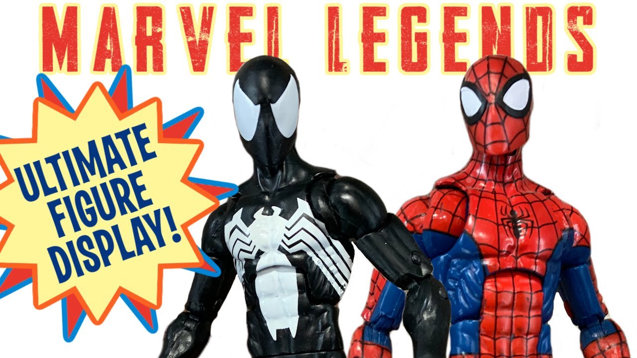 GREATEST SPIDER MAN TOYS - Spider-Man Action Figure Display - MARVEL LEGENDS