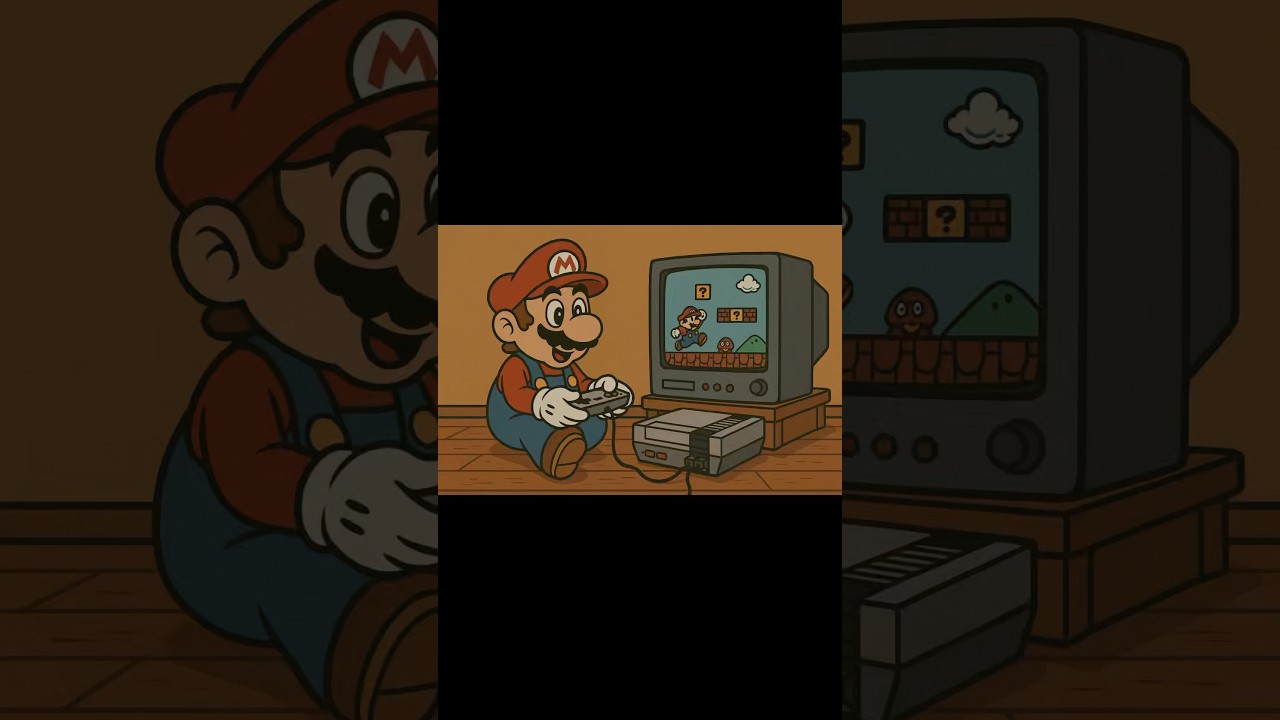 Super Mario Bros. Playing Super Mario Bros. 