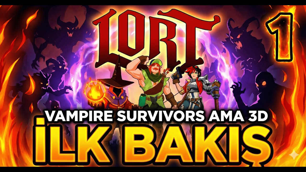 Vampire Survivors ama 3D ve Hayatta Kalmak İmkansız/ Lort #1