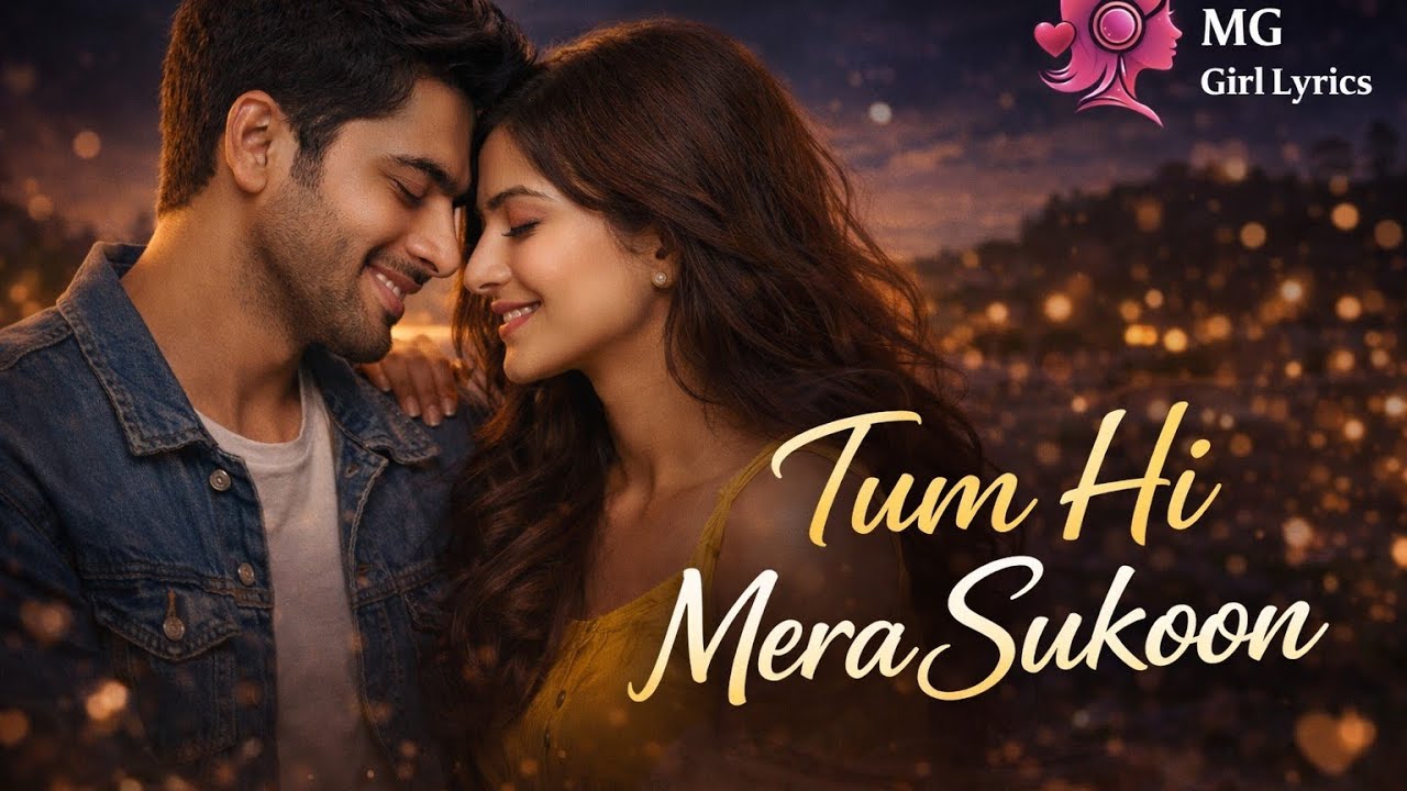 Tum Hi Mera Sukoon Ho 💖 | Romantic Hindi Love Song | MG Girl Lyrics